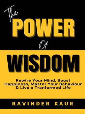 cover image of The POWER of WISDOM
